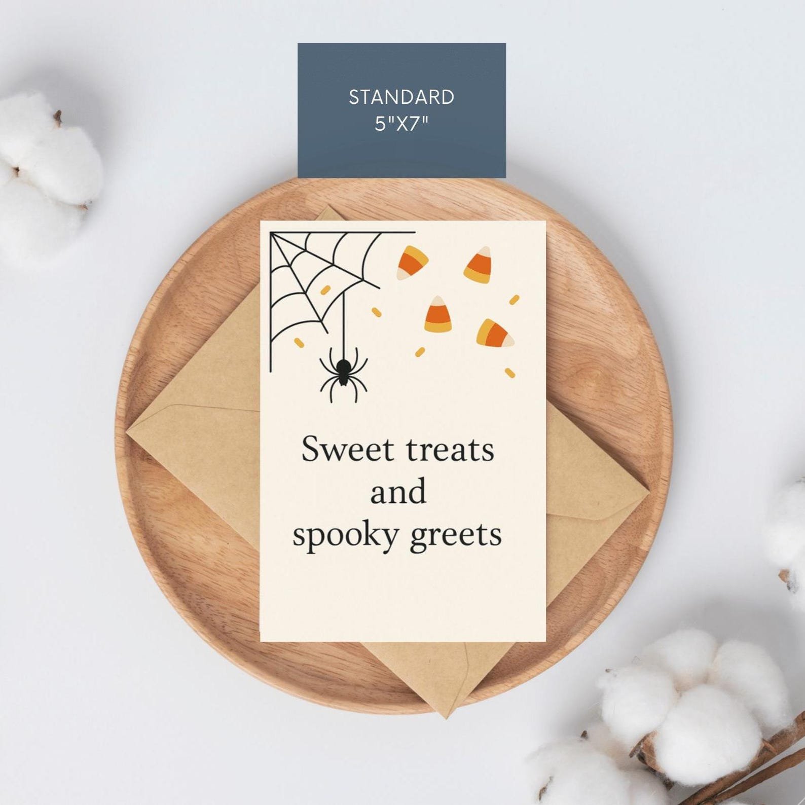 5 Printable Halloween Cards Bundle 3