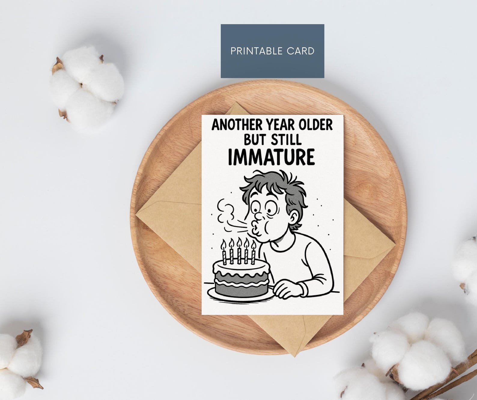 Funny Printable Birthday Card 5