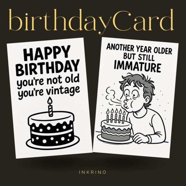 Funny Printable Birthday Card