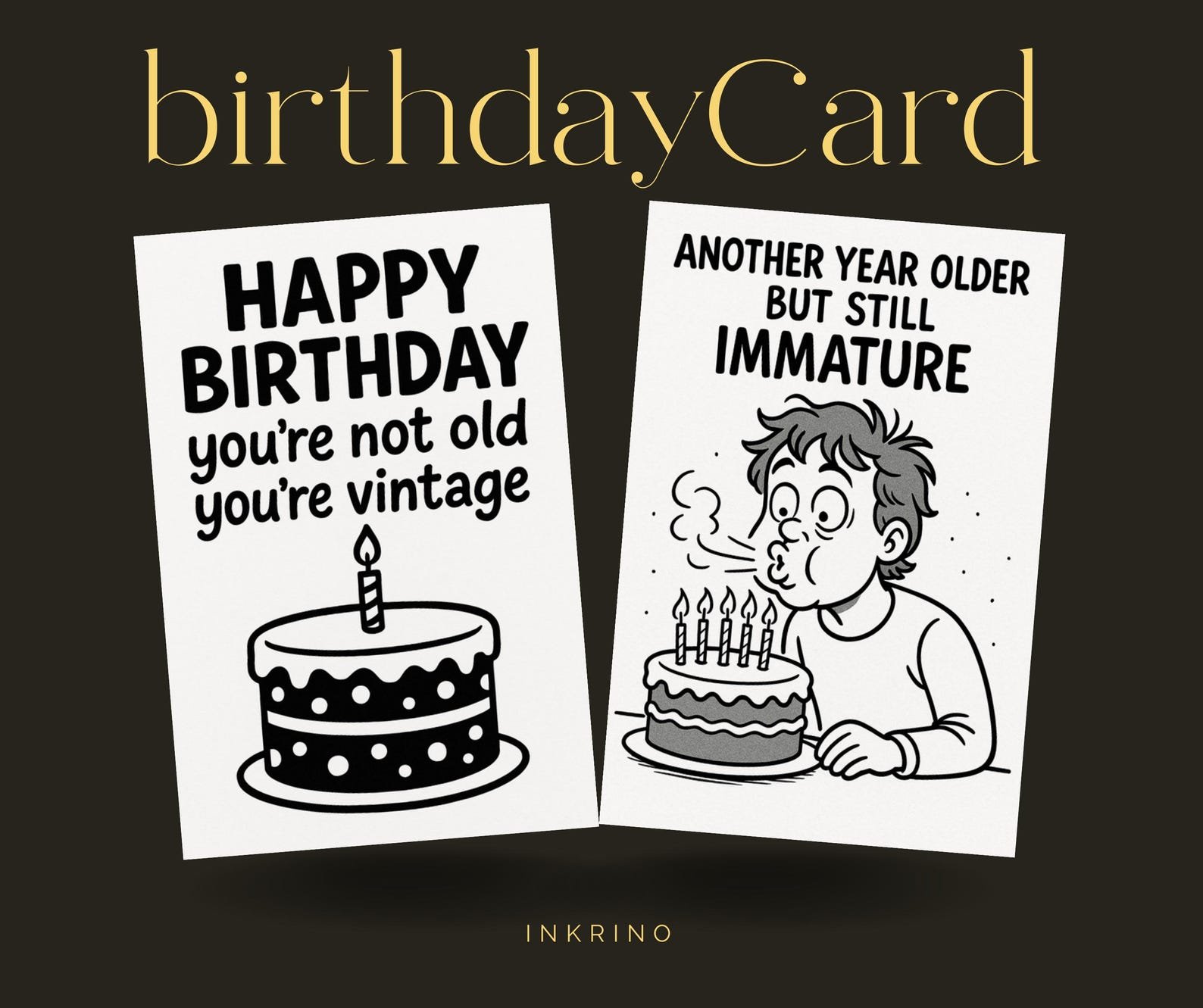 Funny Printable Birthday Card