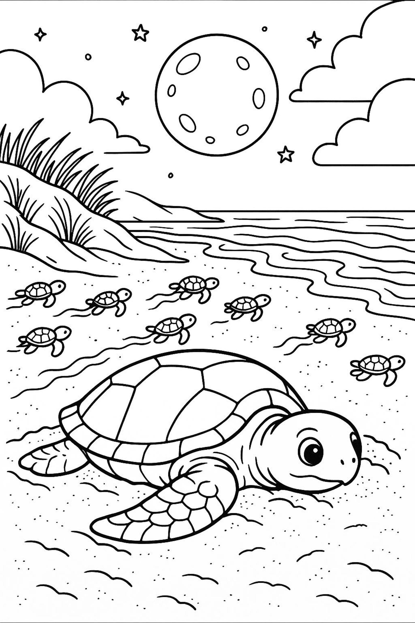 100 Ocean Animals Coloring Pages 2