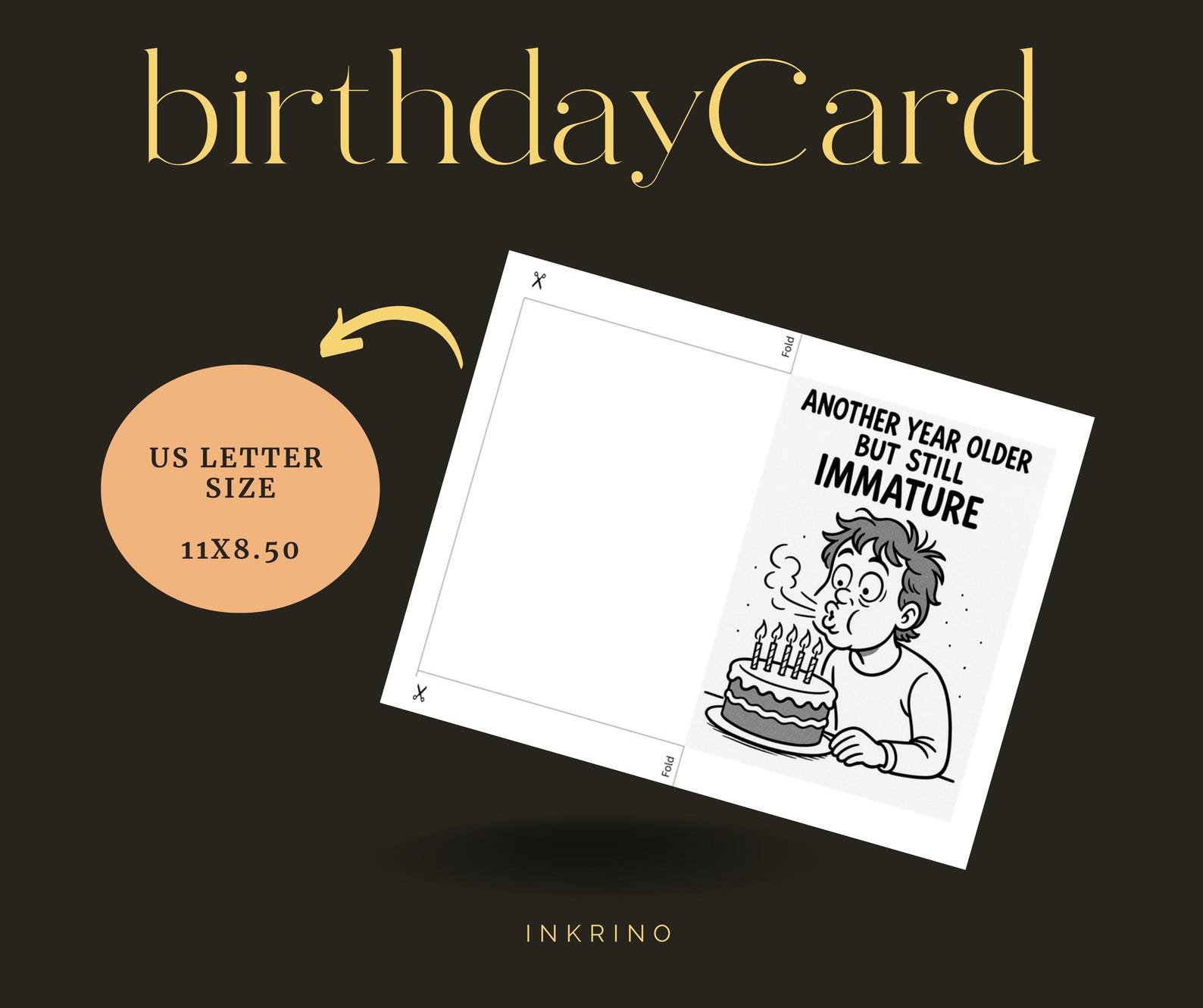 Funny Printable Birthday Card 3