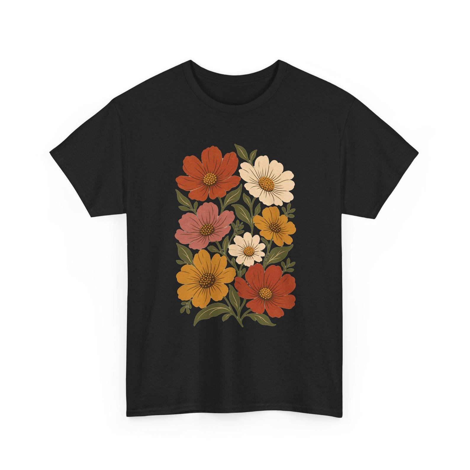 Fall Wildflower Graphic Tee 5